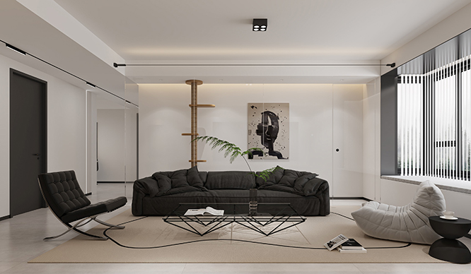 现代简约丨三居丨140m²