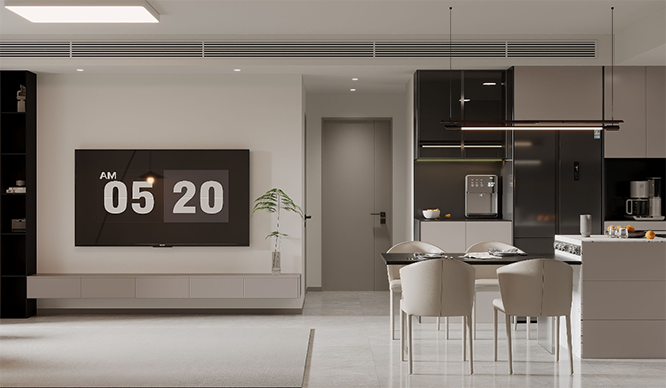 现代简约丨三居丨80m²
