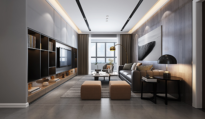 现代简约丨三居丨140m²