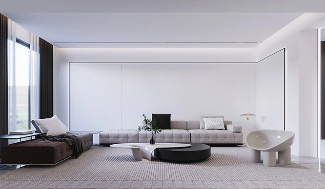 现代简约丨三居丨140m²